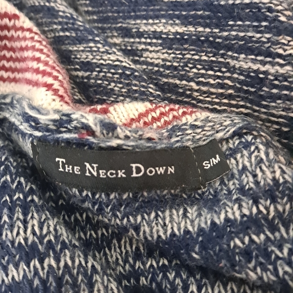 The Neck Down Mohair Blend Open Front Cardigan - Picture 3 of 5